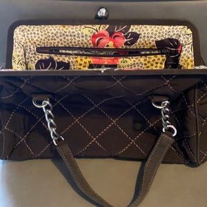 Look at this cute Vera Bradley bag.
